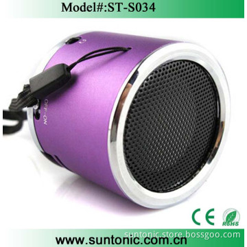 Mini Speaker TF Card Support, USB Flash Support, FM Radio